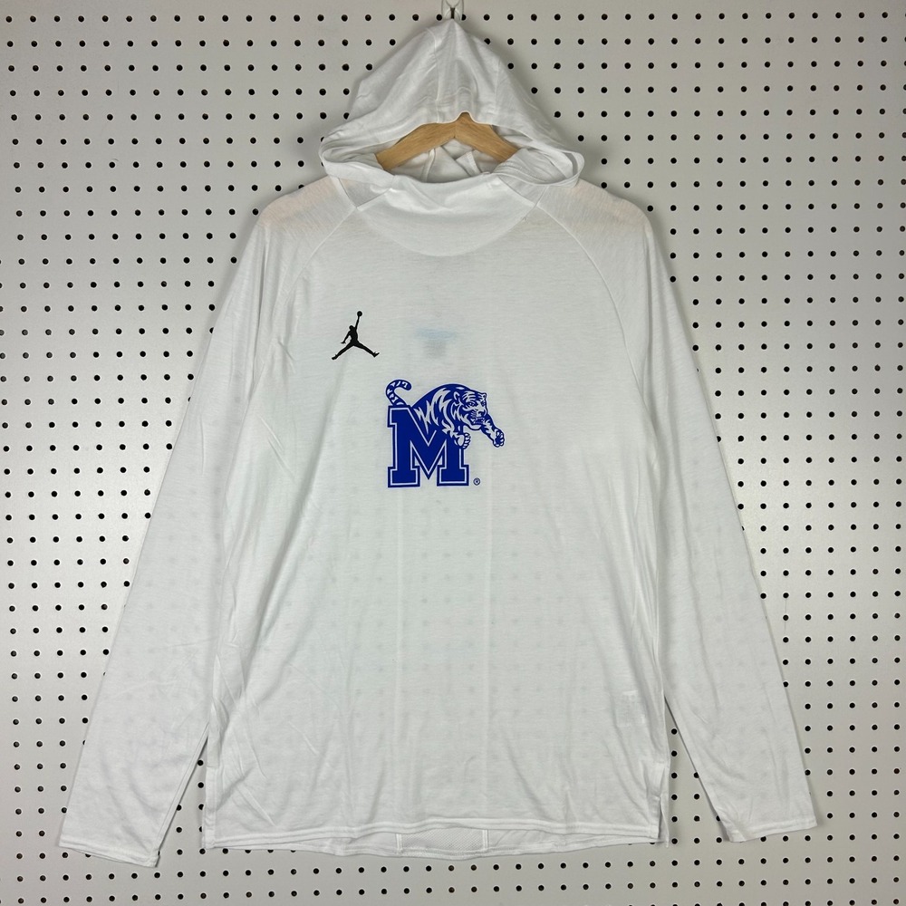 Nike Memphis Tiger x JORDAN Medium Hoodie Basketball Team Issued Penny NWT Shirt